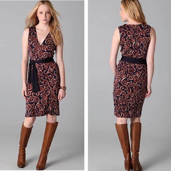 EUC Tory Burch Nicola dress size M - Picture 3 of 9